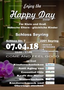 Flyer zu Happy Day am 7. April